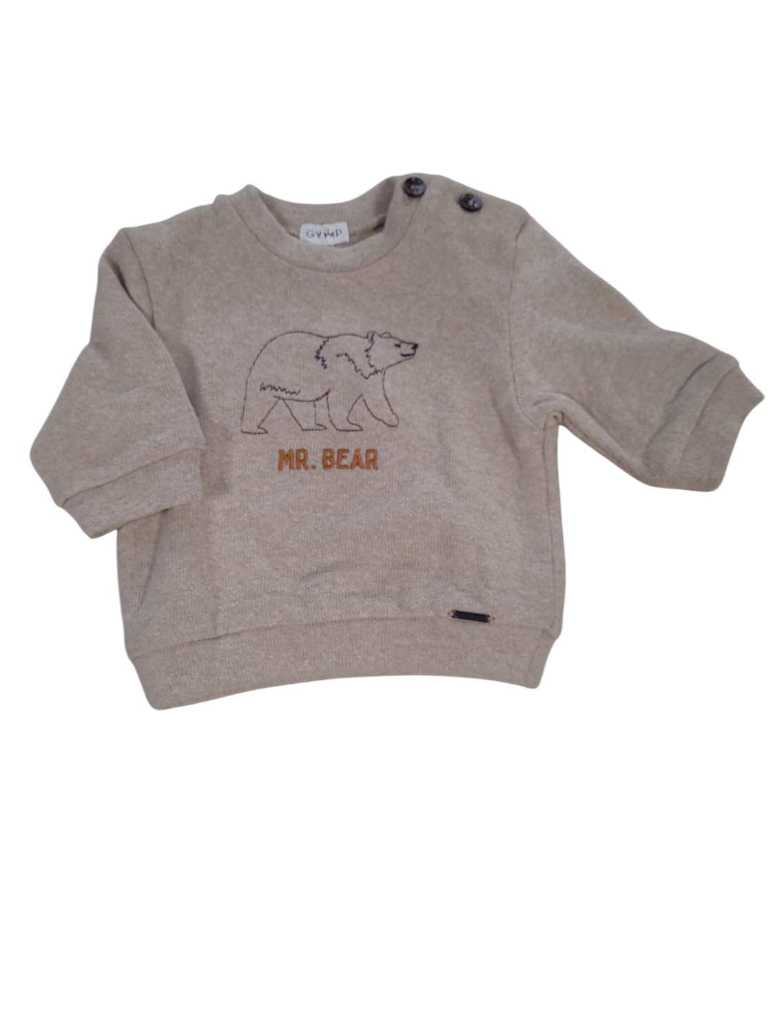 Sweater &quot;Mr Bear &quot; Gymp Beige