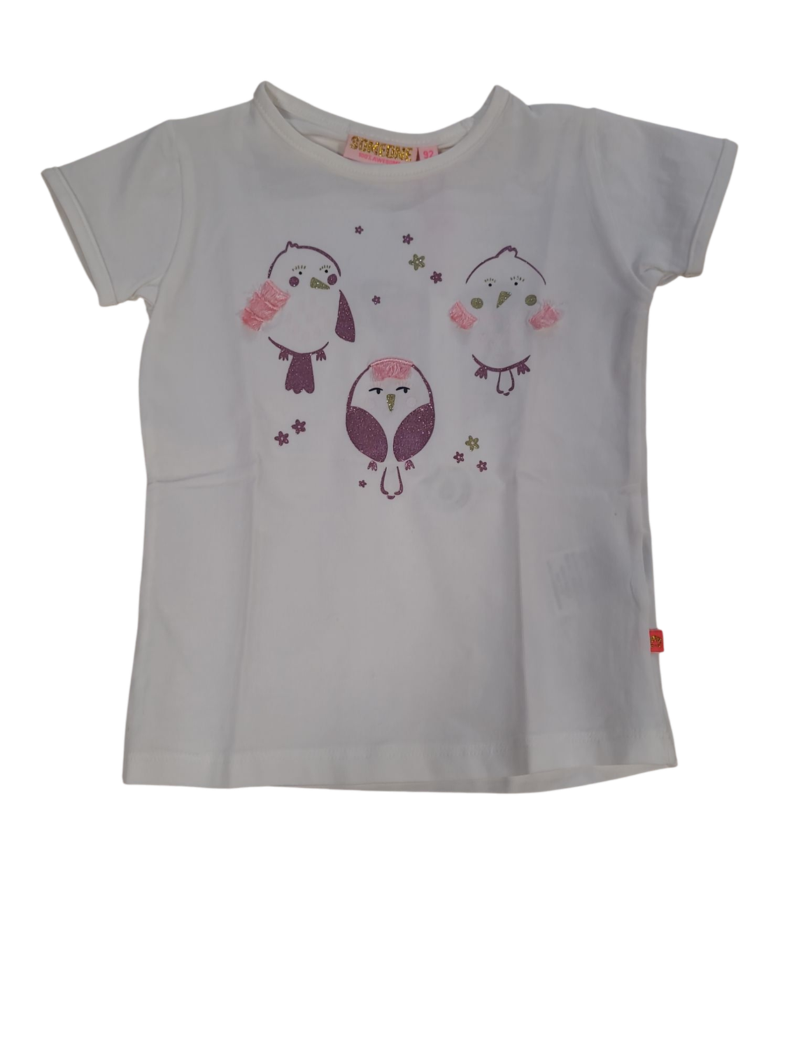 T-shirt &quot;Birds&quot; Someone Ecru