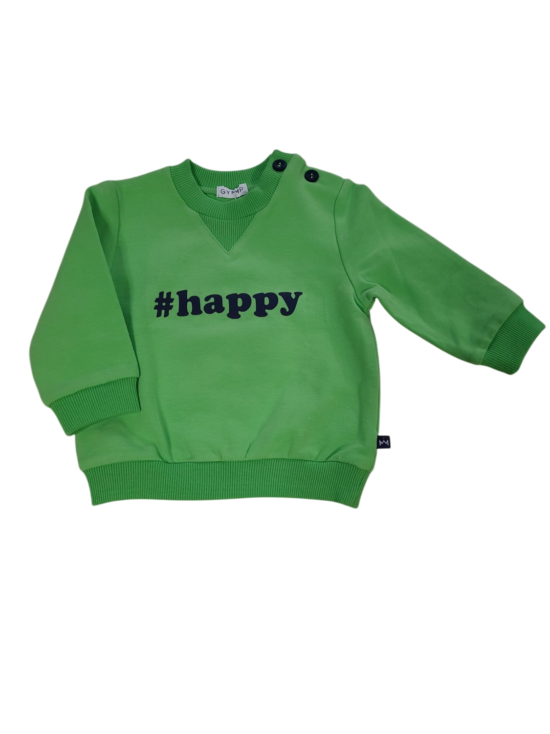 Sweater &quot;Happy&quot; Gymp Groen
