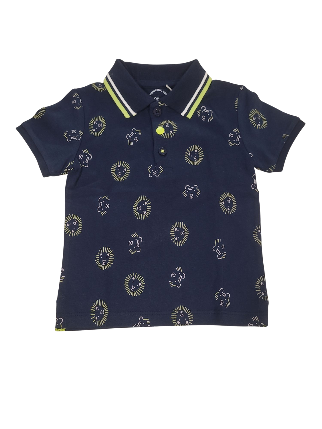 Polo &quot;Lion/Bear&quot; S-Oliver Donkerblauw
