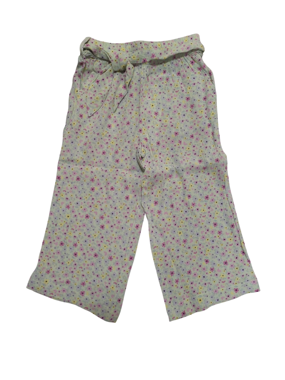 Losse Broek &quot;Bloemetjes&quot; S-Oliver Lichtgroen