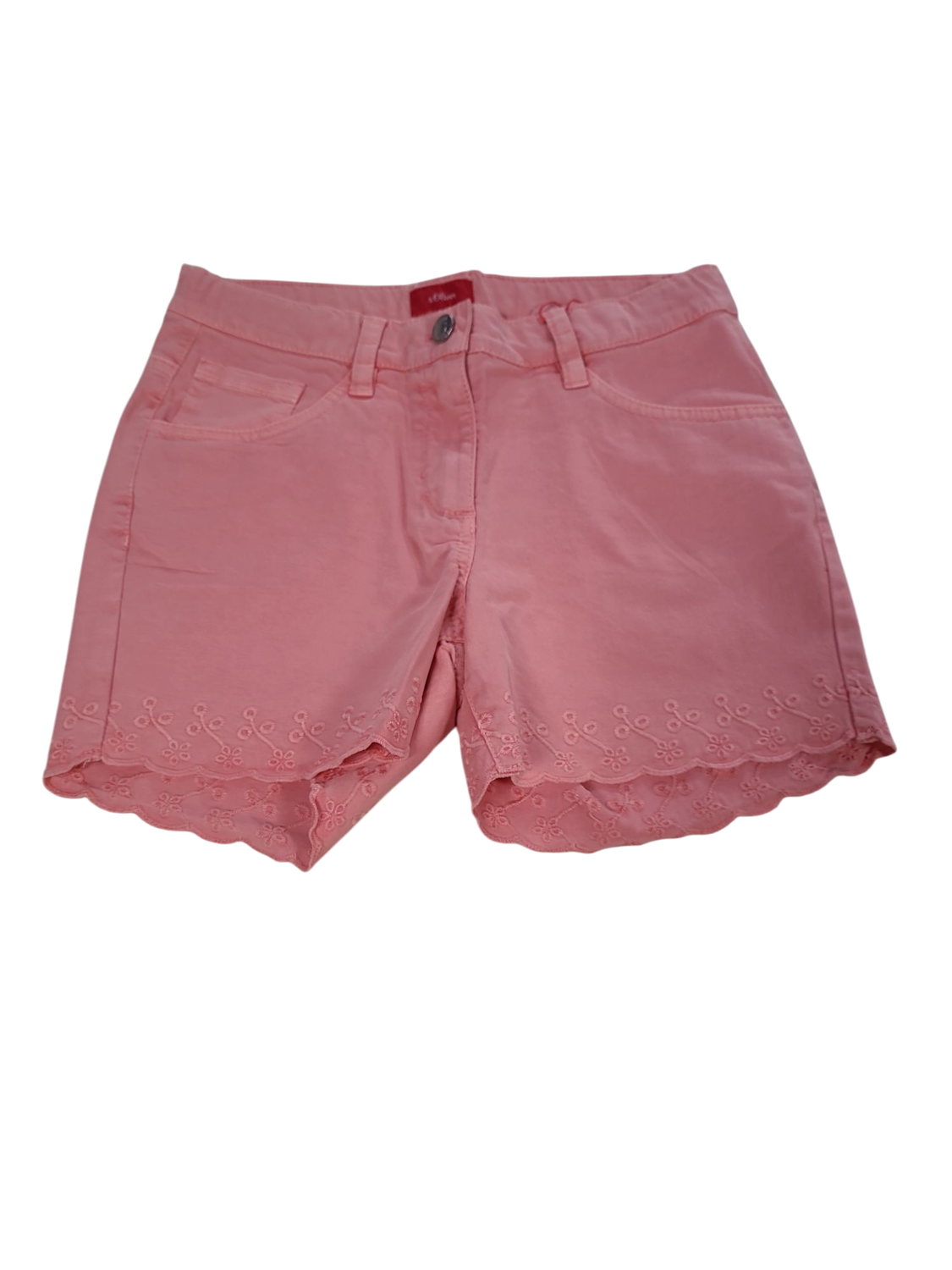 Short Gymp Framboos Geruit