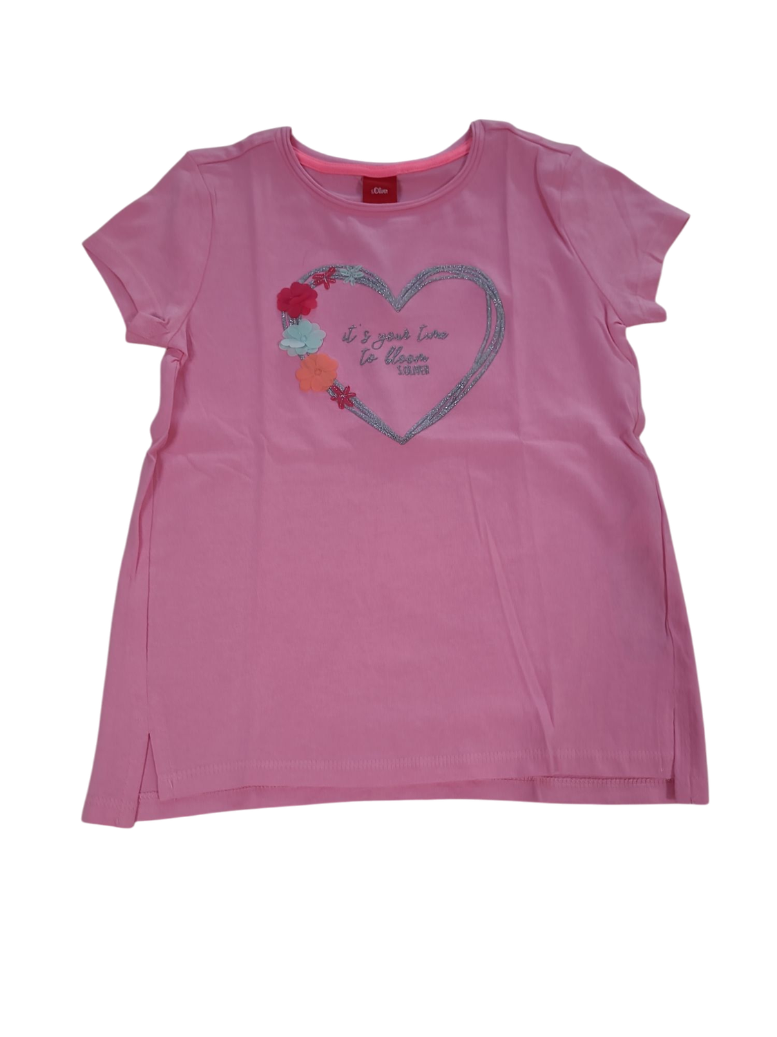 T-shirt &quot;It&#39;s Your Time&quot; S-Oliver Roos