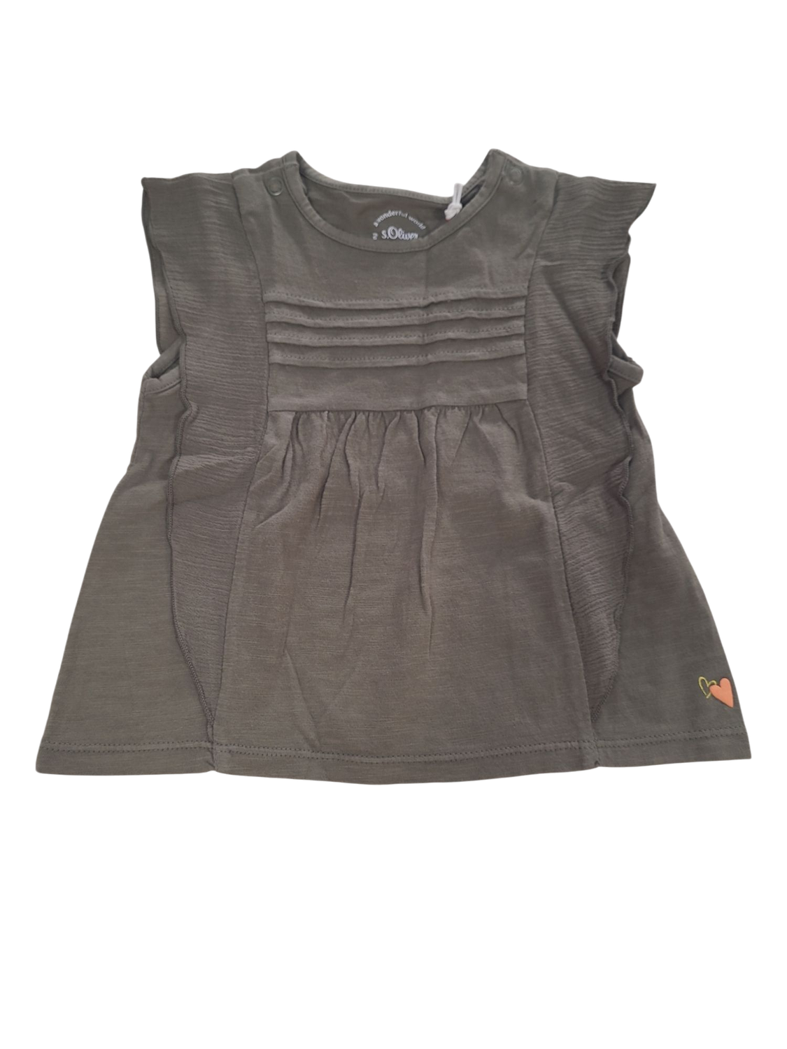T-shirt Kapmouw S-Oliver Kaki