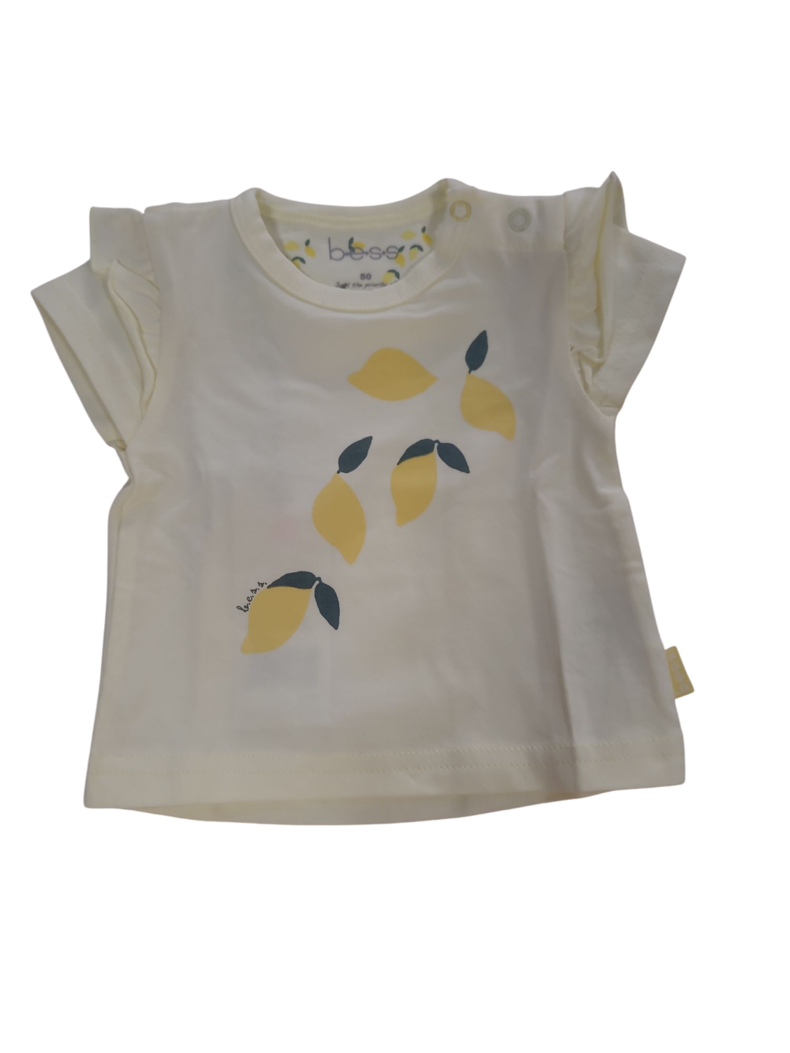 T-shirt &quot;Citroentjes&quot; Bess Geel