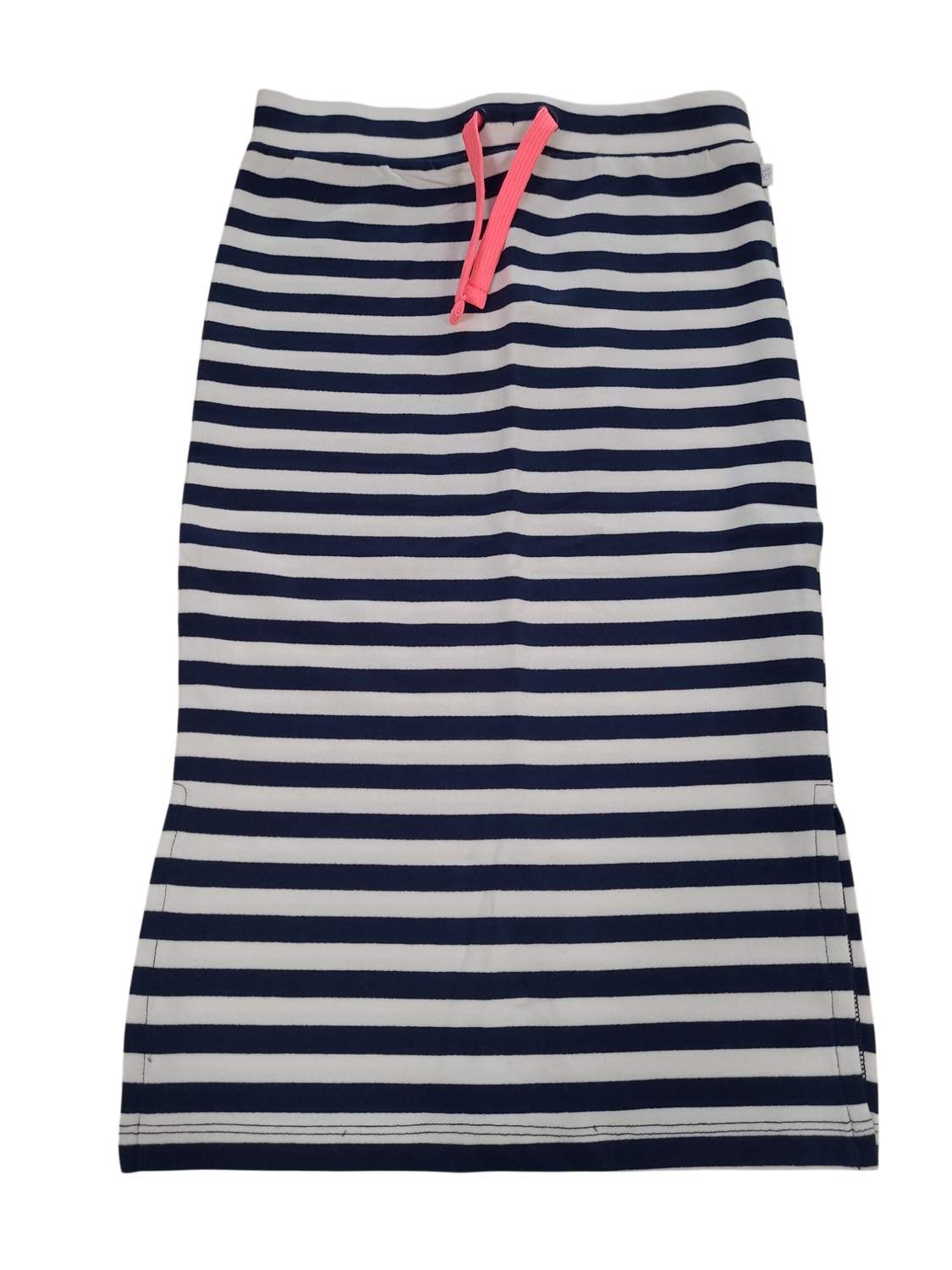 Lange Rok Split Someone Navy Gestreept