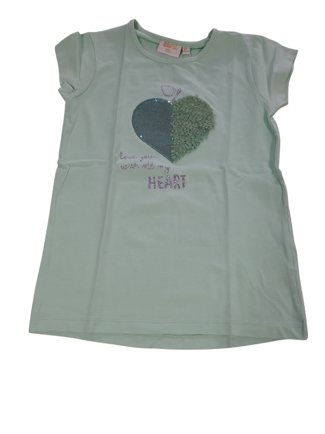T-shirt &quot;Love You&quot; UBS2 Mint