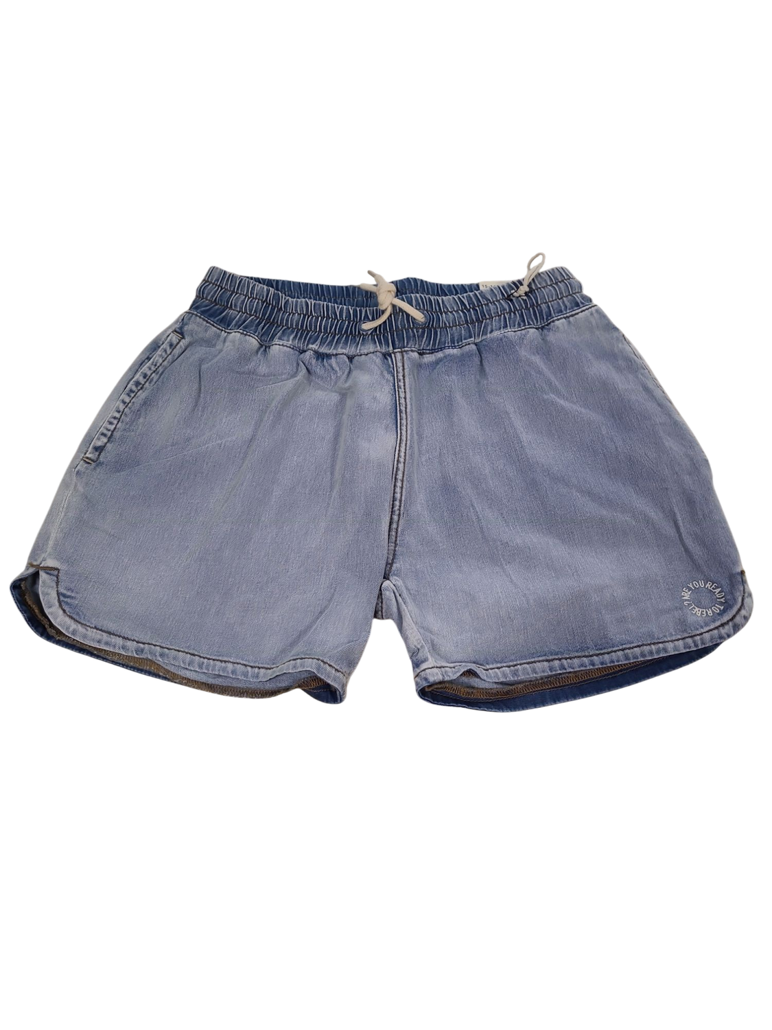 Short Blue Rebel Jeans