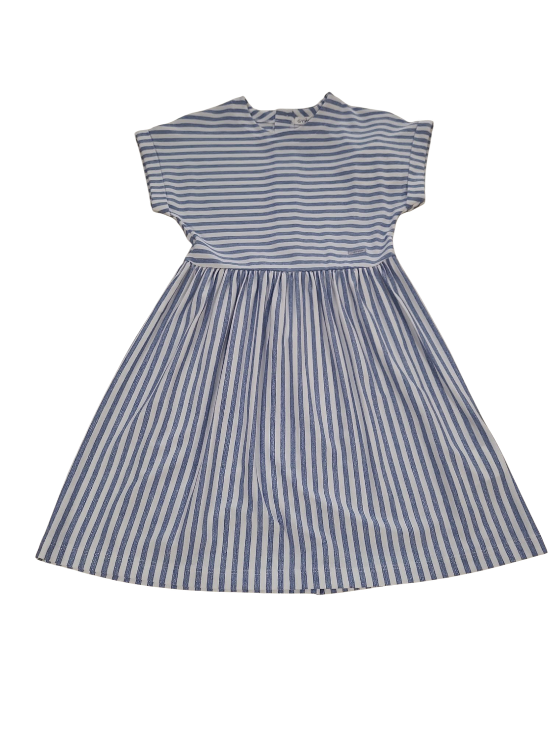Kleed Gymp Blauw/Wit Gestreept