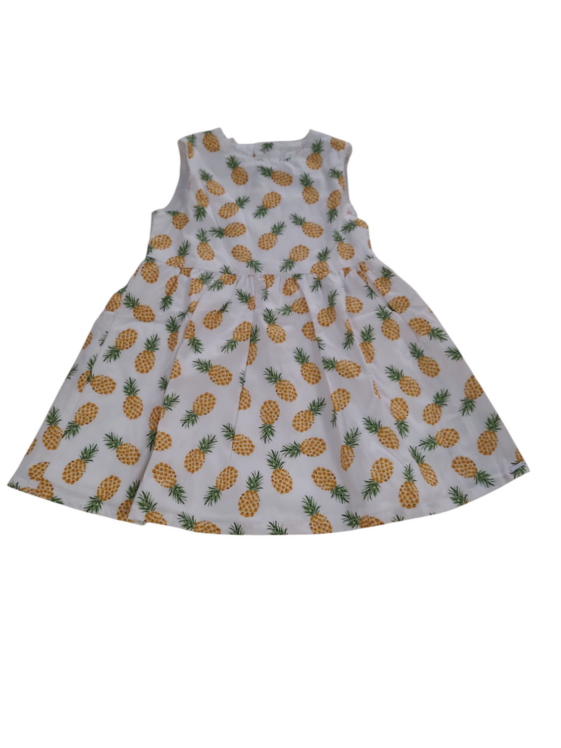 Kleed &quot;Ananas&quot; Gymp Wit