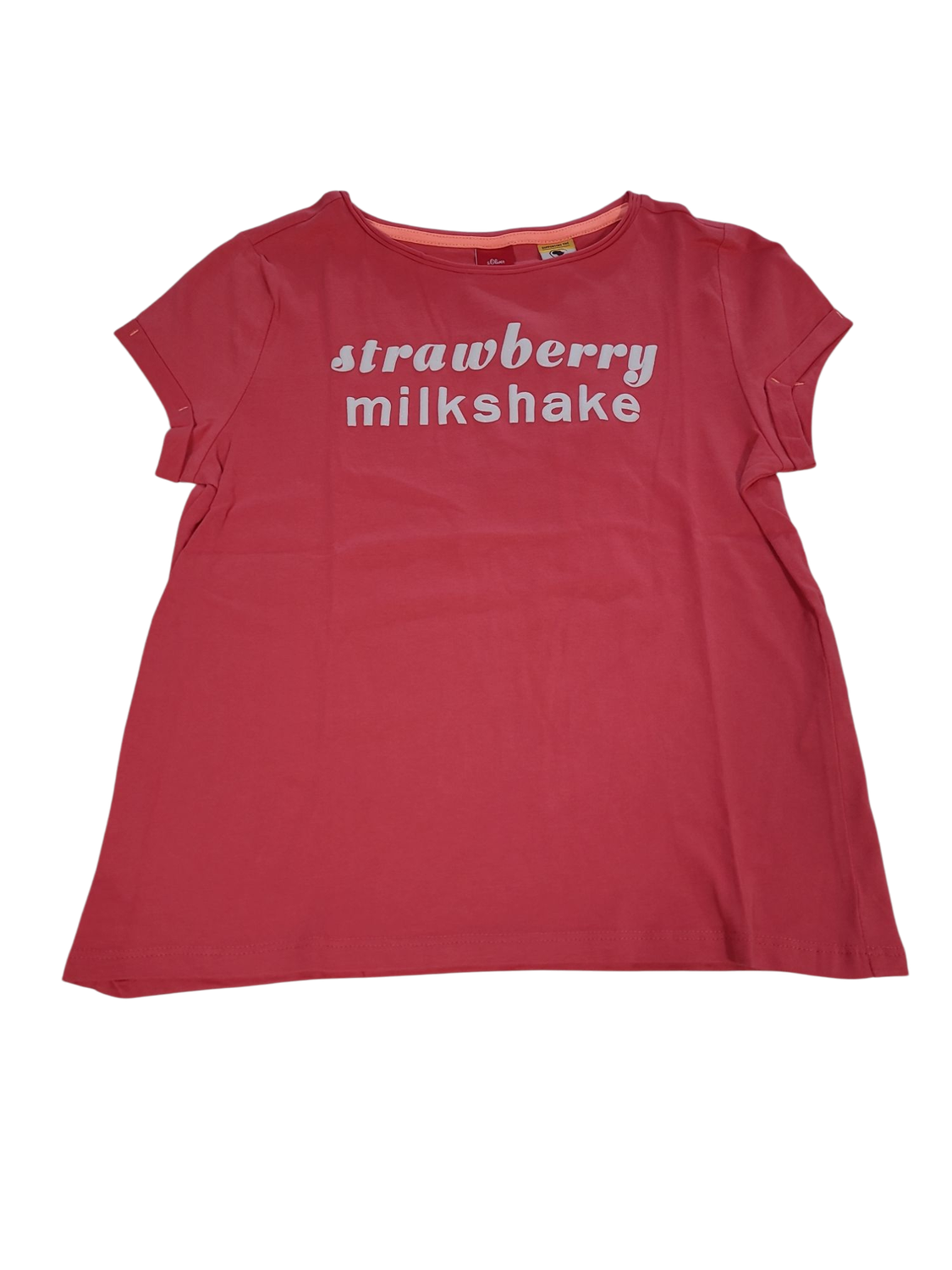 T-shirt &quot;Strawberry Milkshake&quot; S-Oliver Framboos