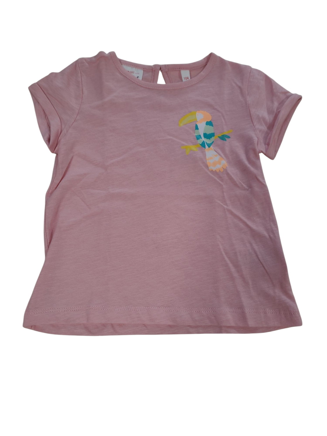 T-shirt &quot;Toekan&quot; Mini Rebels Pink