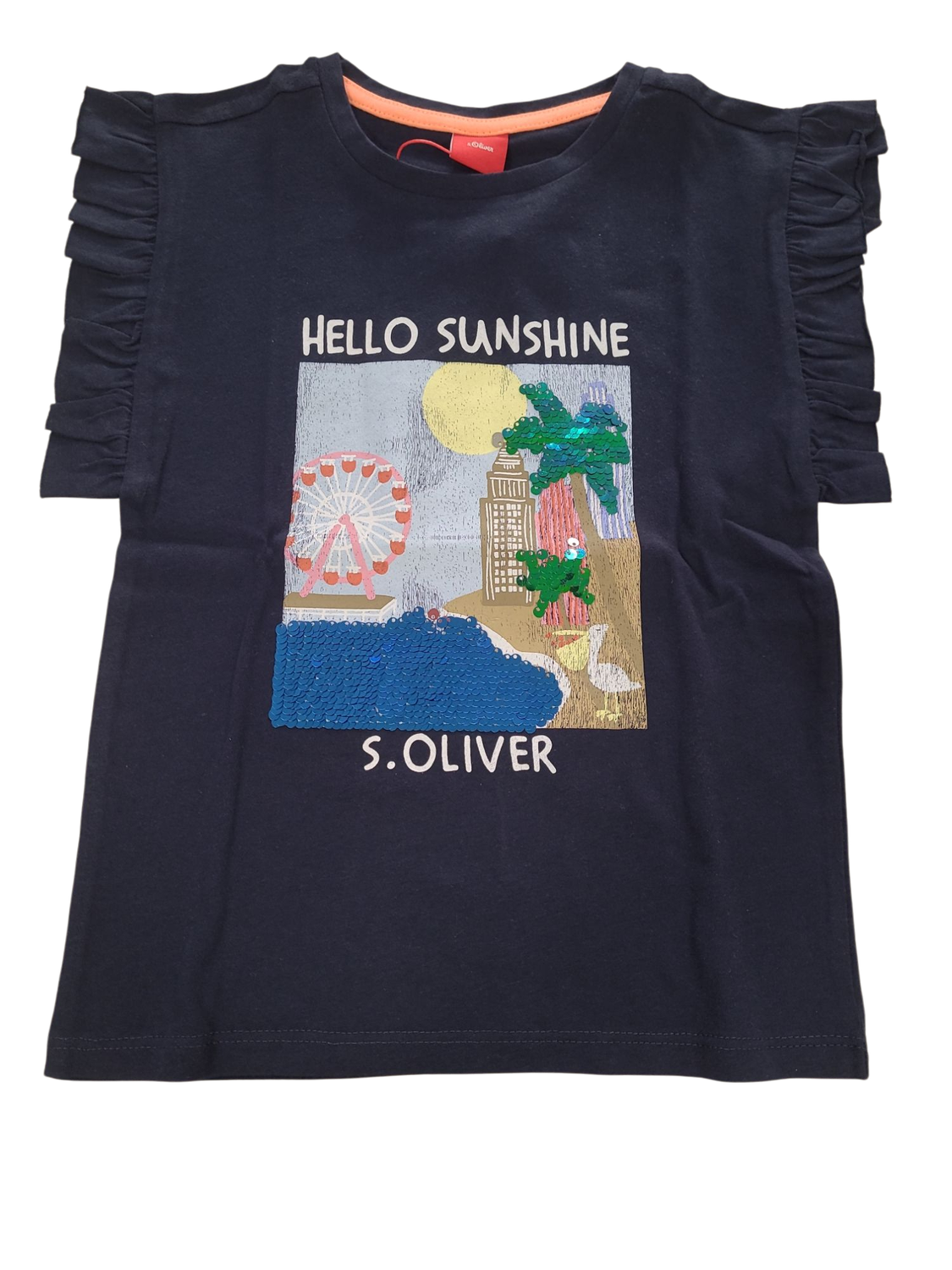 T-shirt &quot;Hello Sunshine&quot; S-Oliver Marine