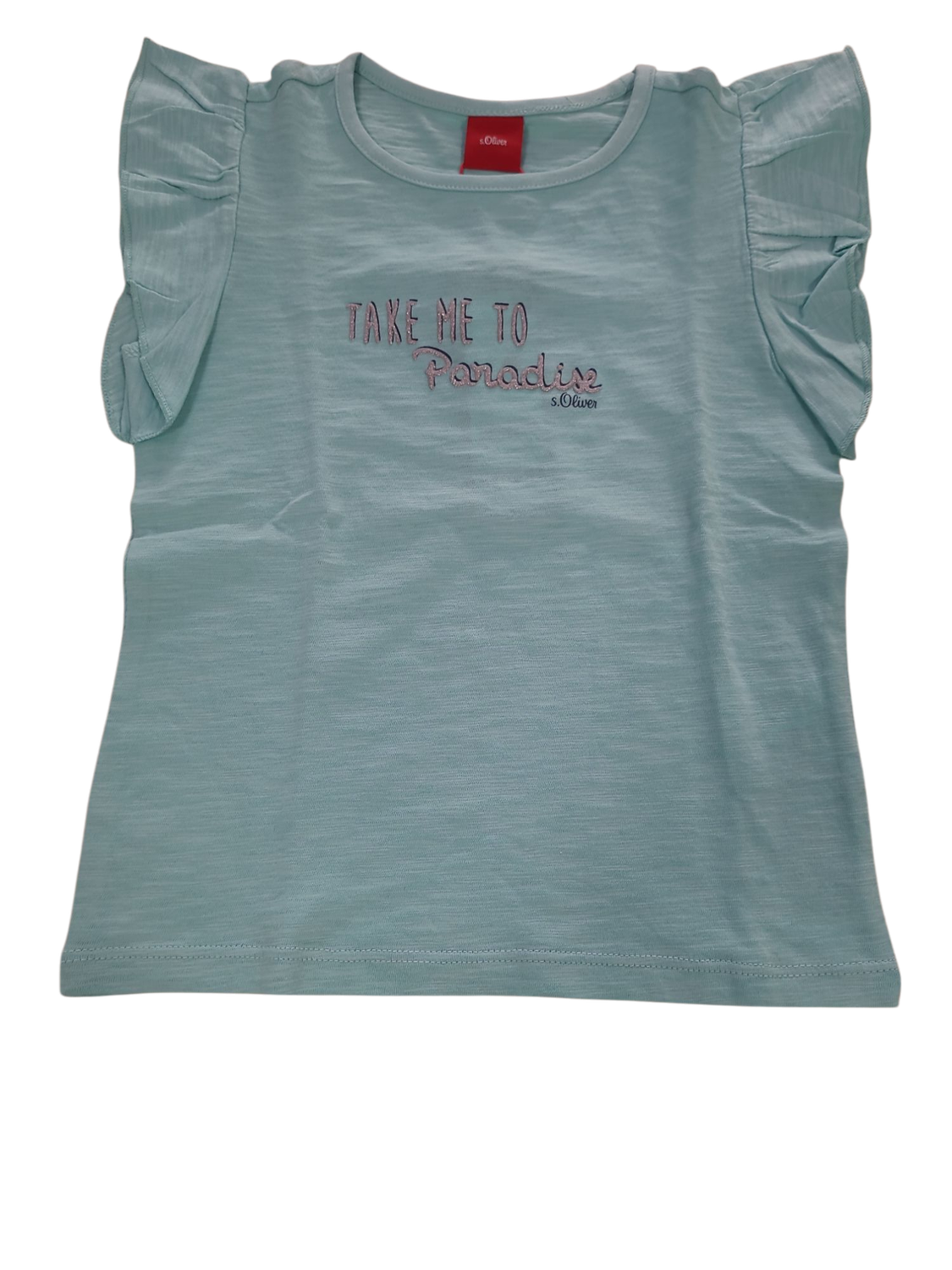 T-shirt &quot;Take Me To Paradise&quot; S-Oliver Mint