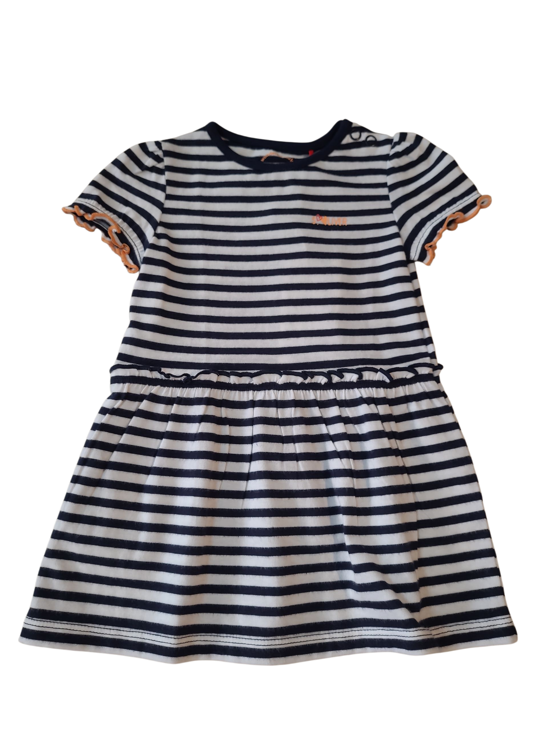 Kleed S-Oliver Donkerblauw Gestreept