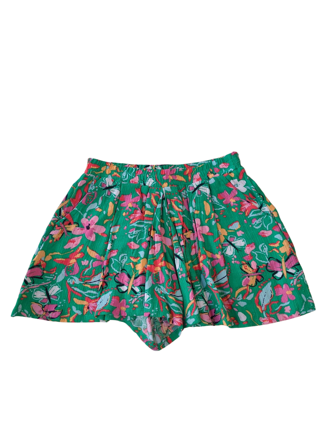 Short &quot;Vlinders&quot; S-Oliver Groen/Multi Bedrukt