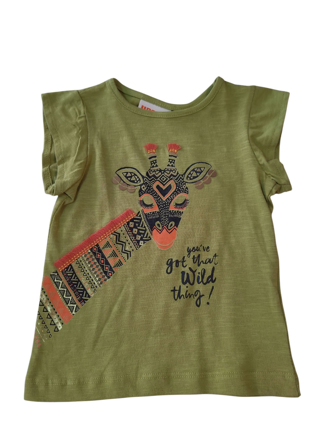 T-shirt &quot;You&#39;ve Got That Wild Thing&quot; UBS2 Olive
