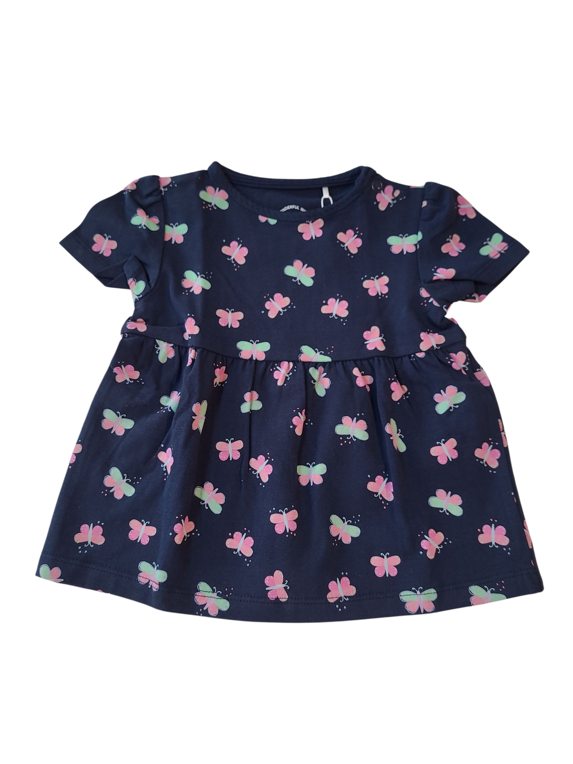 T-shirt &quot;Vlinders&quot; S-Oliver Donkerblauw