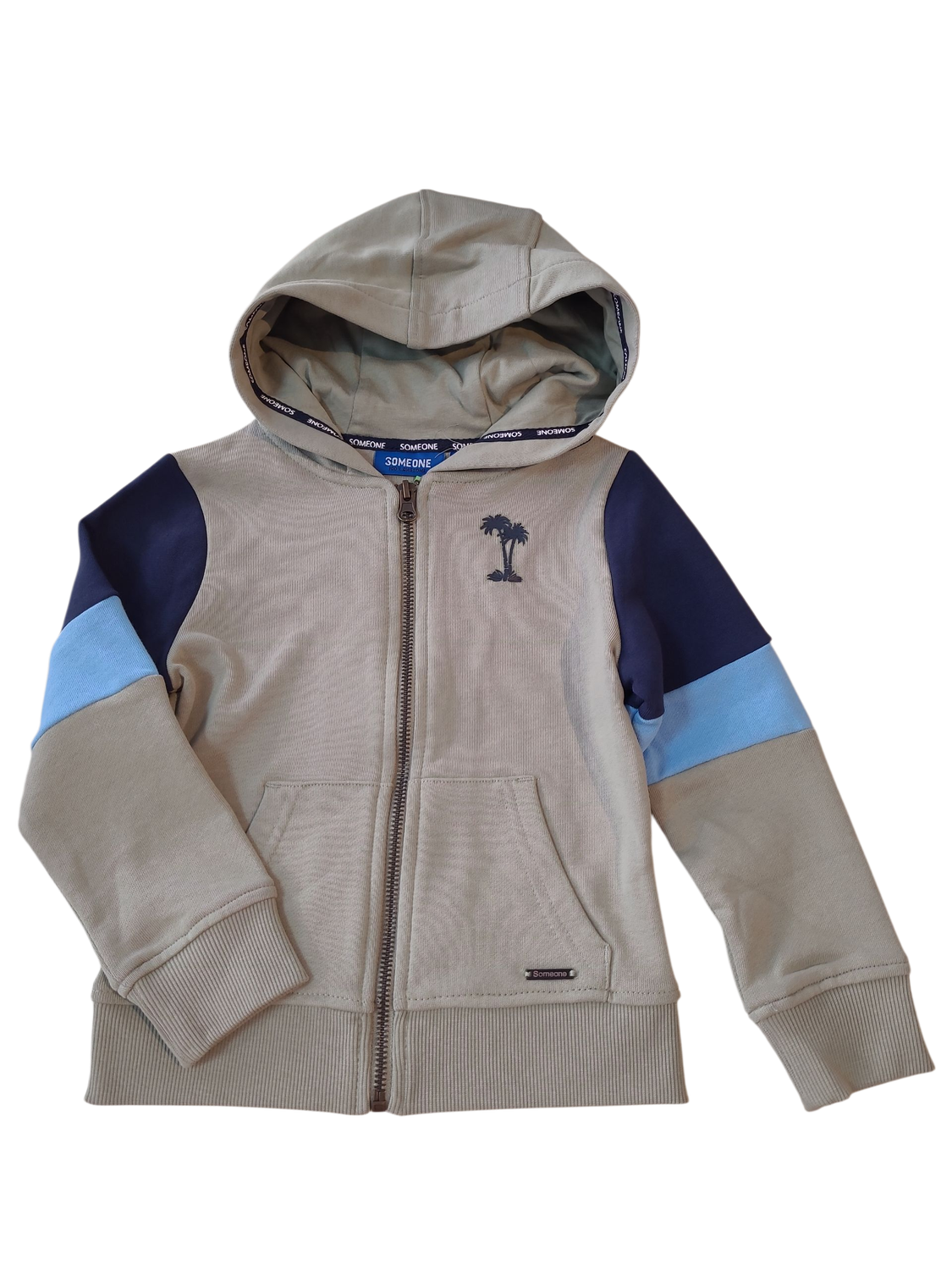 Gilet/Kap &quot;Palmbomen&quot; Someone Kaki