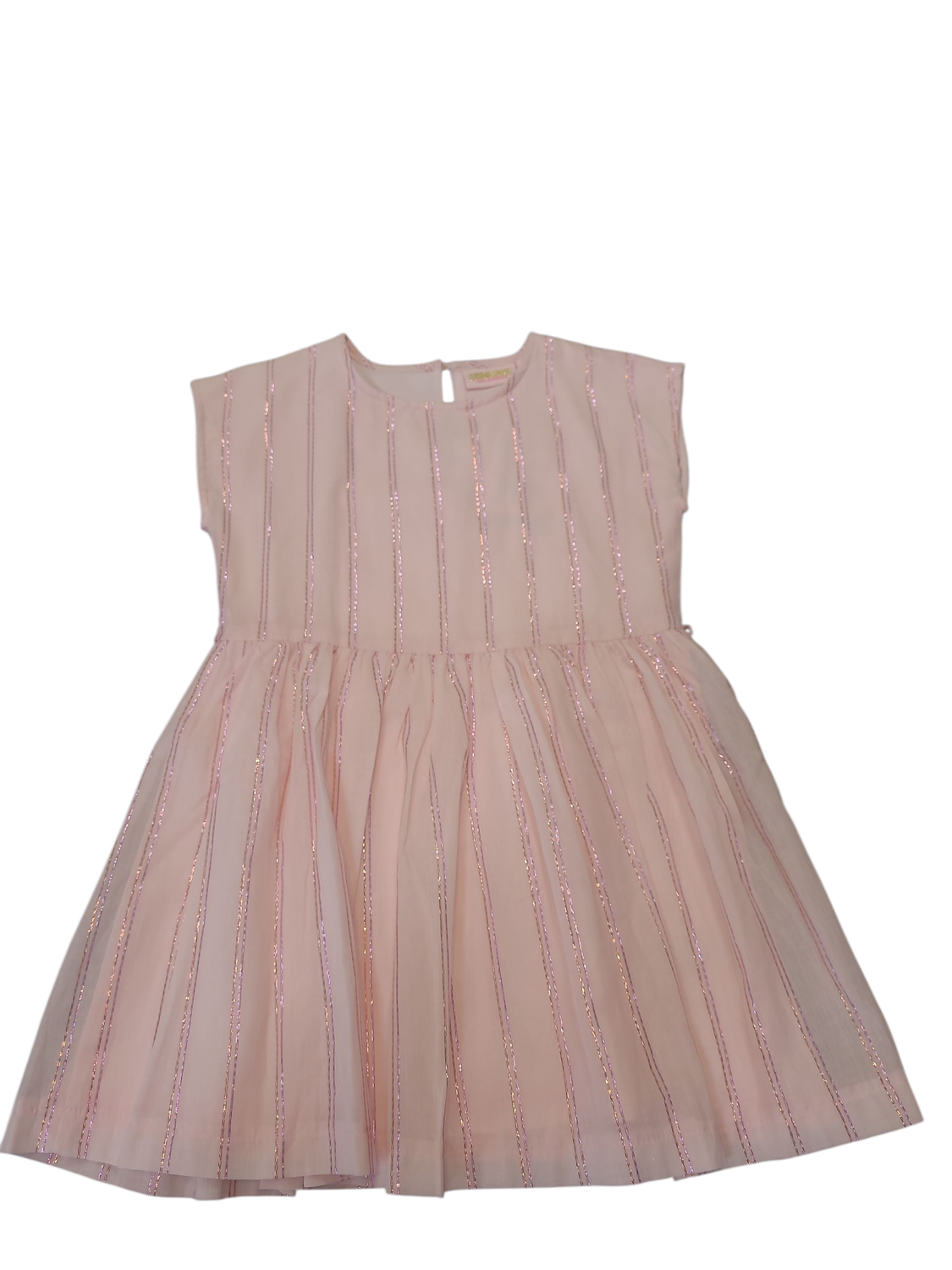 Kleed Riempje Glitterdraad Someone Soft Pink