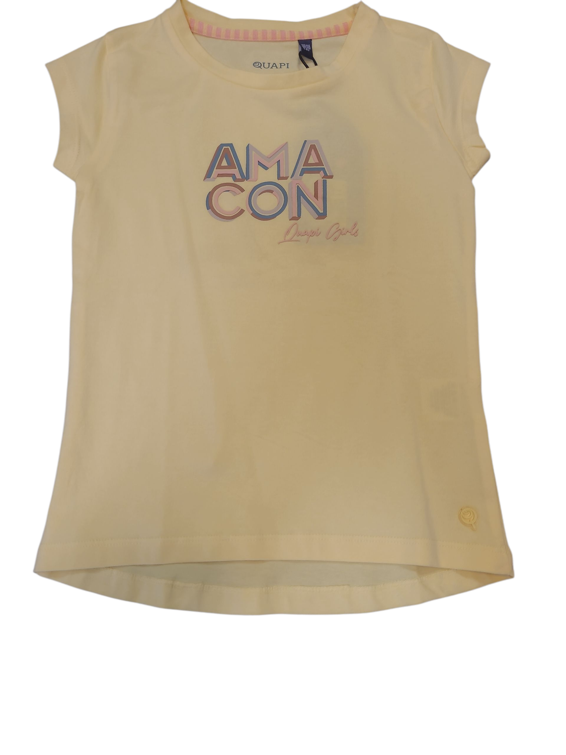 T-shirt &quot;Amacon&quot; Quapi Geel
