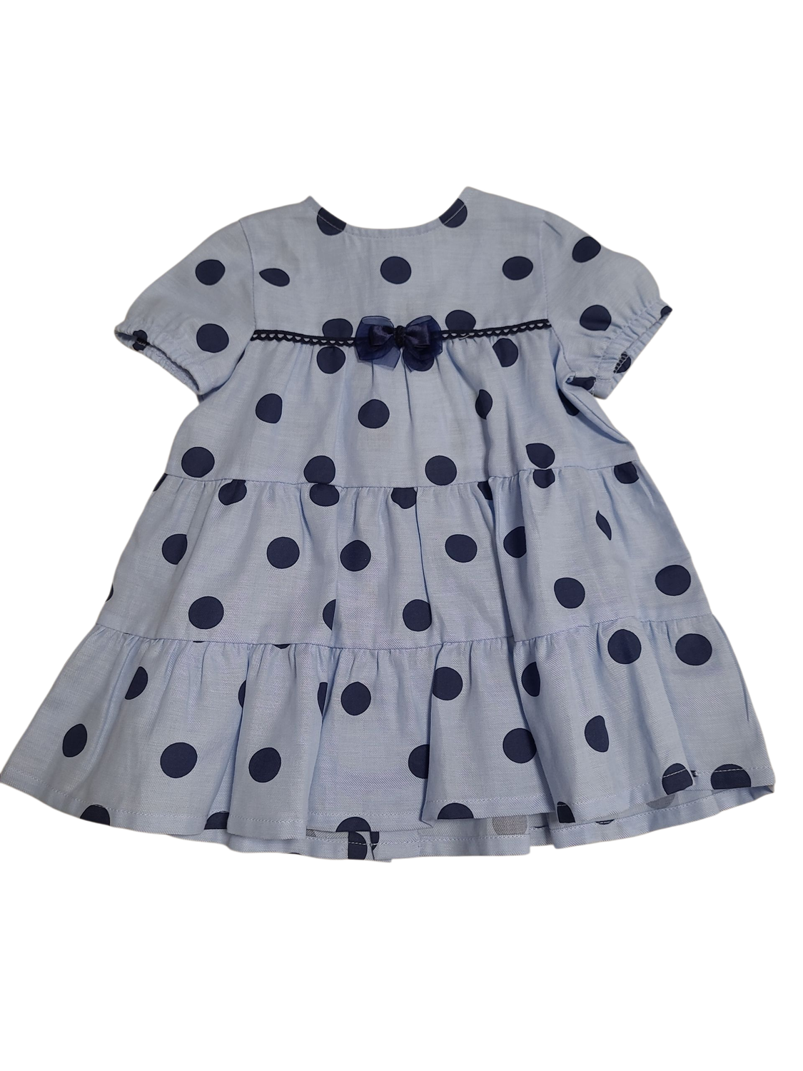 Kleed &quot;Bollen/Strikje&quot; Gymp Blauw