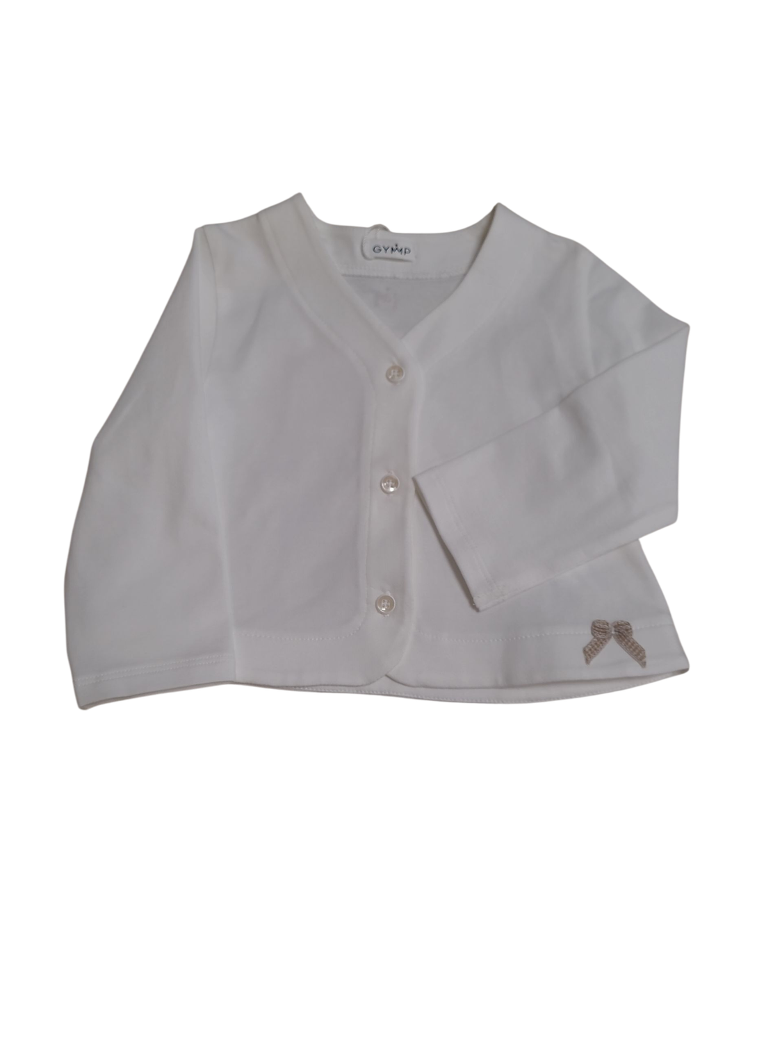 Gilet &quot;Strikje&quot; Gymp Off White