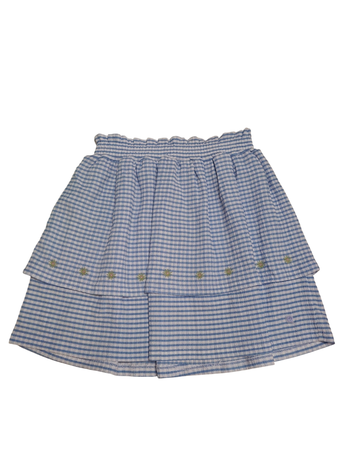 Rok Laagjes Quapi Blauw Gestreept