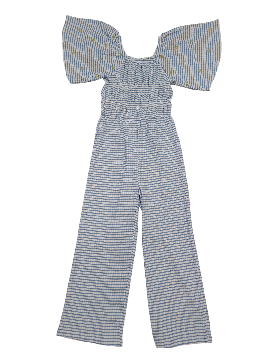 Jumpsuit Quapi Blauw Gestreept