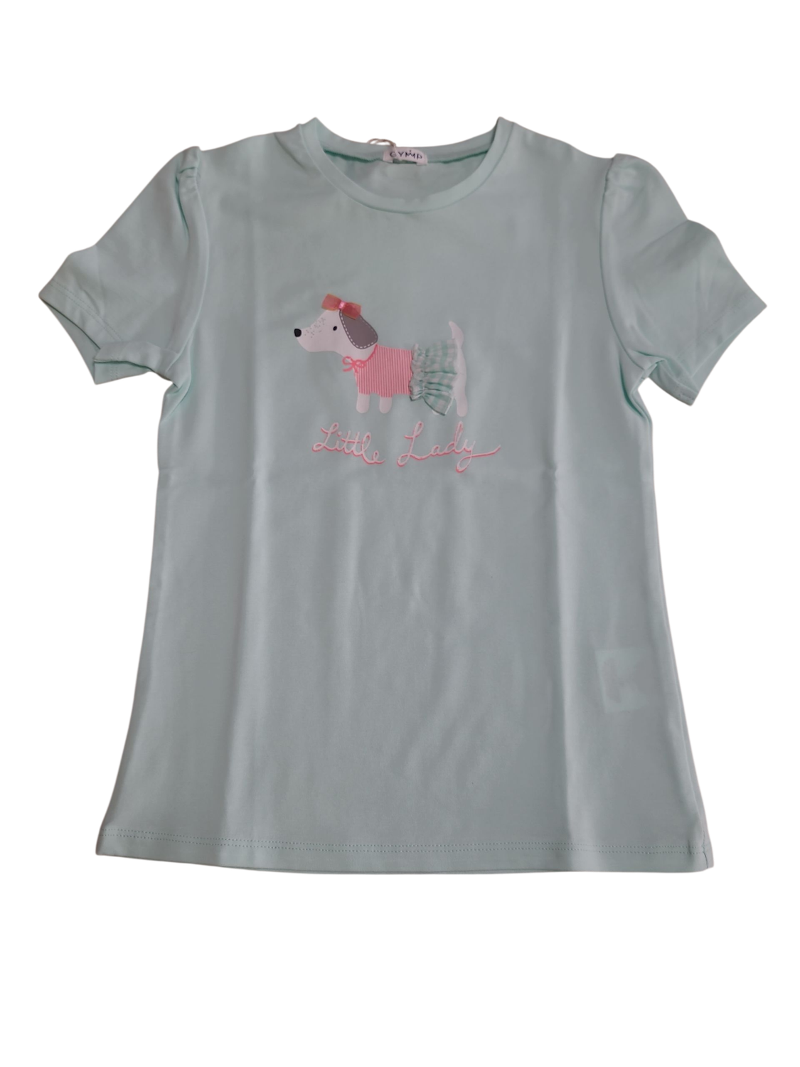 T-shirt &quot;Little Lady&quot; Gymp Mint
