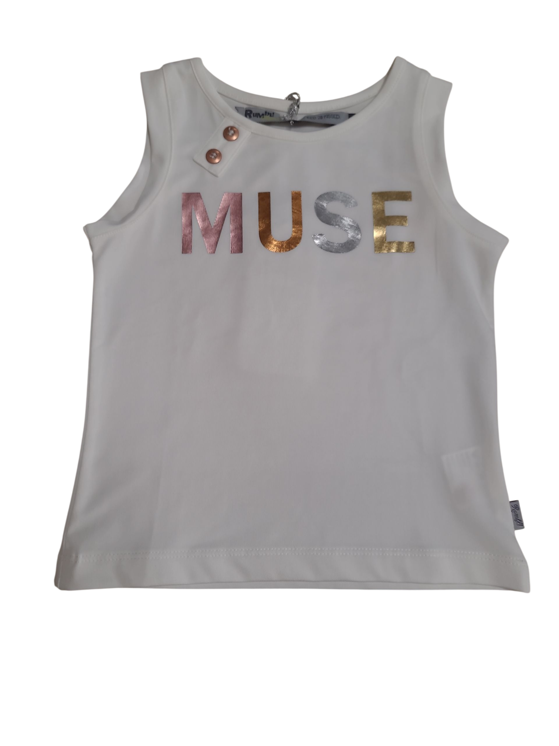 Topje &quot;Muse&quot; Rumbl Wit