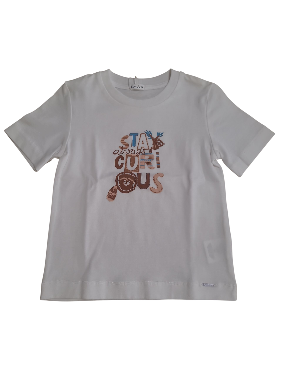 T-shirt &quot;Stay Always Curious&quot; Gymp Wit