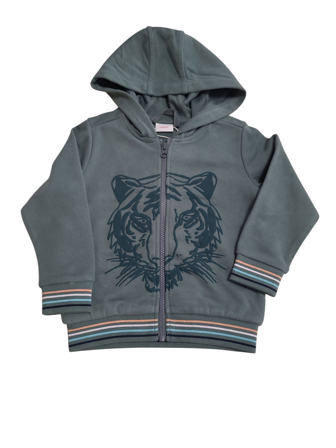 Gilet/Kap &quot;Tijger&quot; S-Oliver Groen