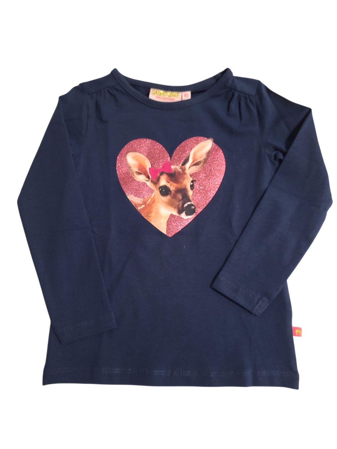 T-shirt L/M &quot;Hertje&quot; Someone Navy