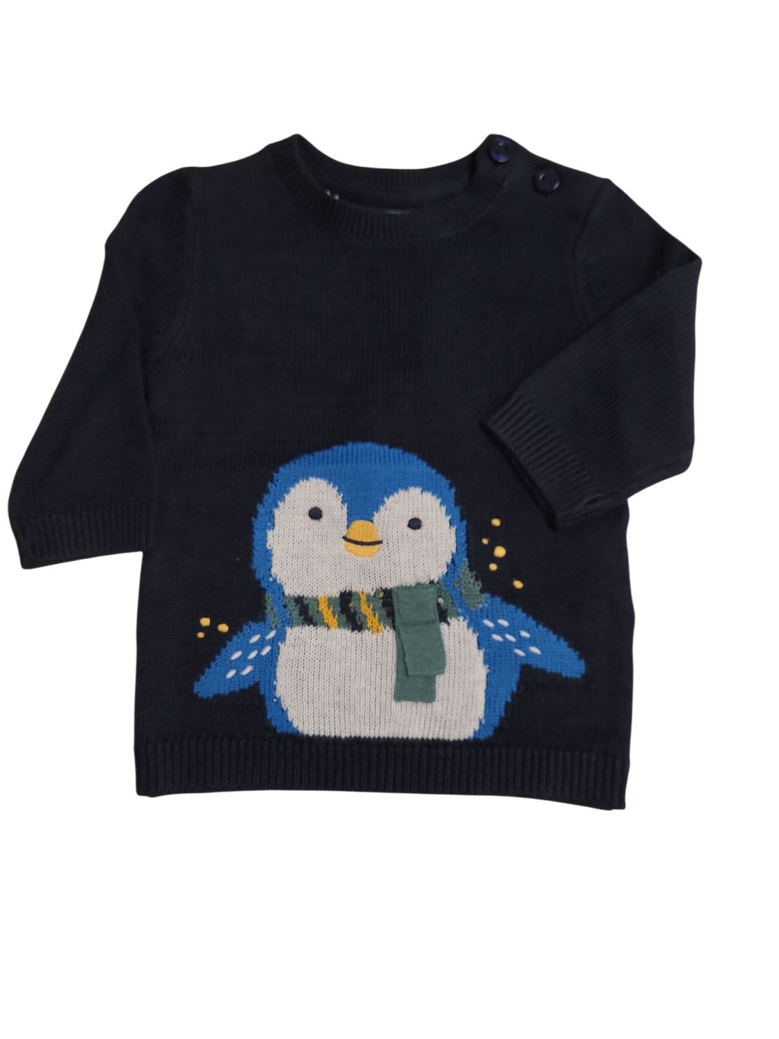 Pull Tricot &quot;Pinguin&quot; S-Oliver Donkerblauw