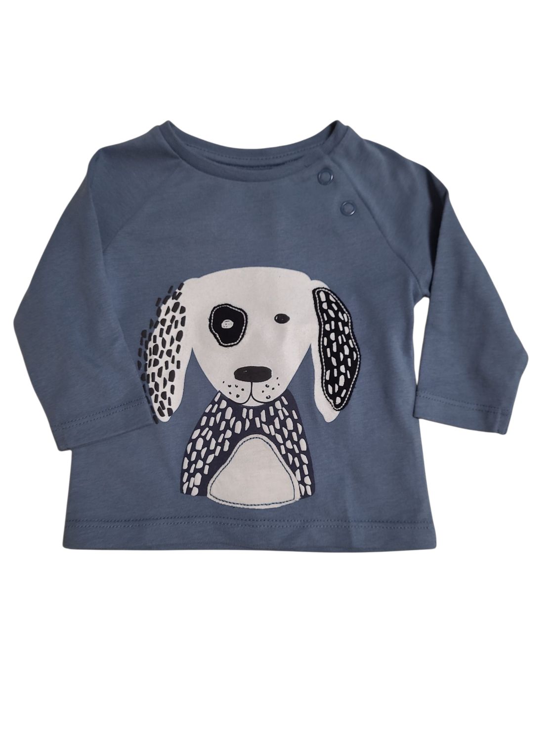 T-shirt L/M &quot;Hond&quot; S-Oliver Petrol