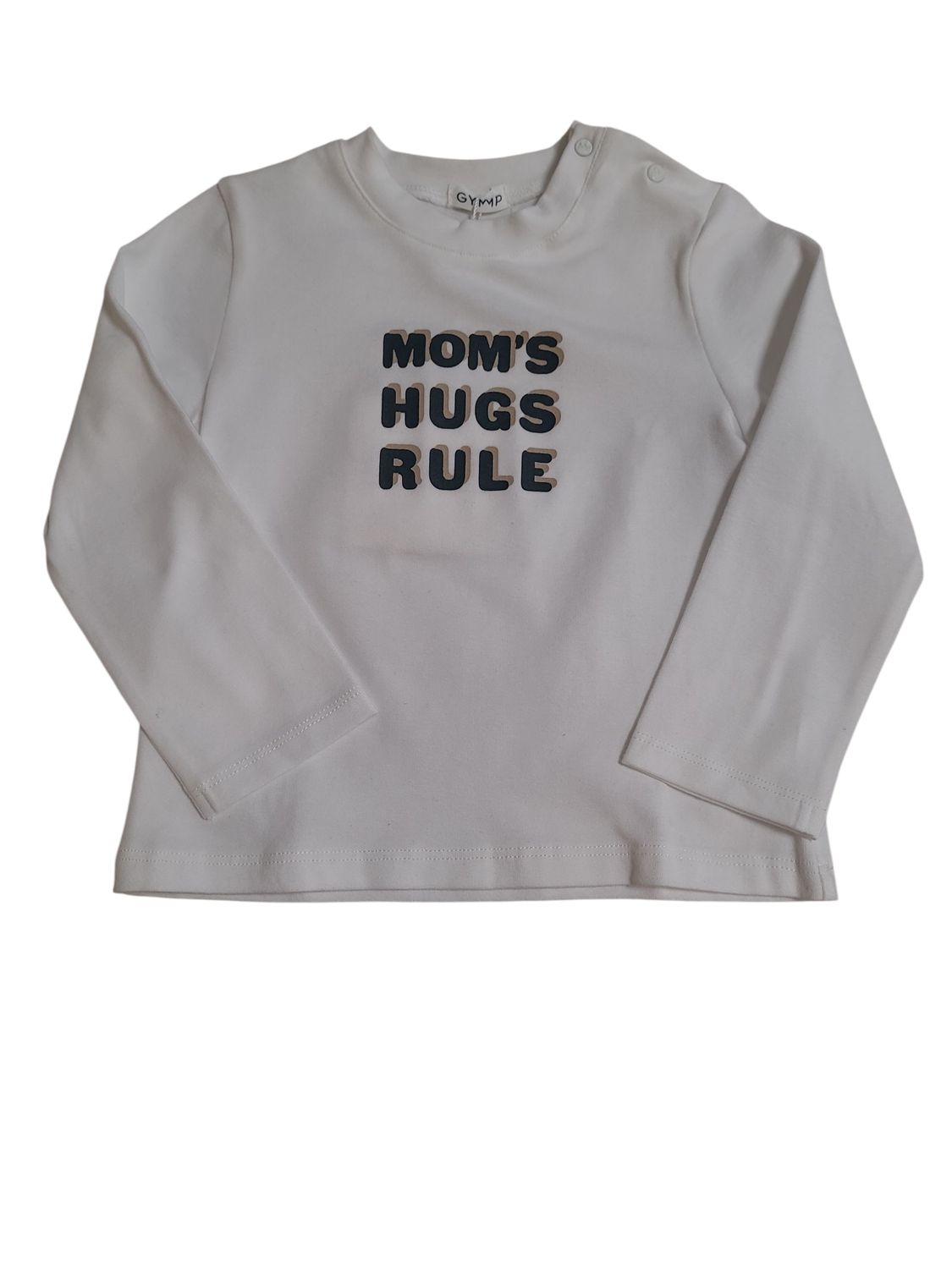 T-shirt L/M &quot;Mom&#39;s Hugs Rule&quot; Gymp Wit