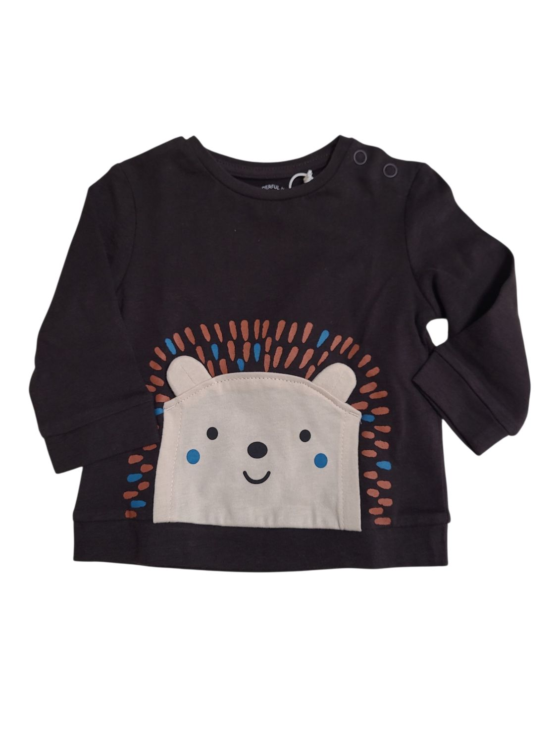 T-shirt L/M &quot;Beer&quot; S-Oliver Donkerbruin