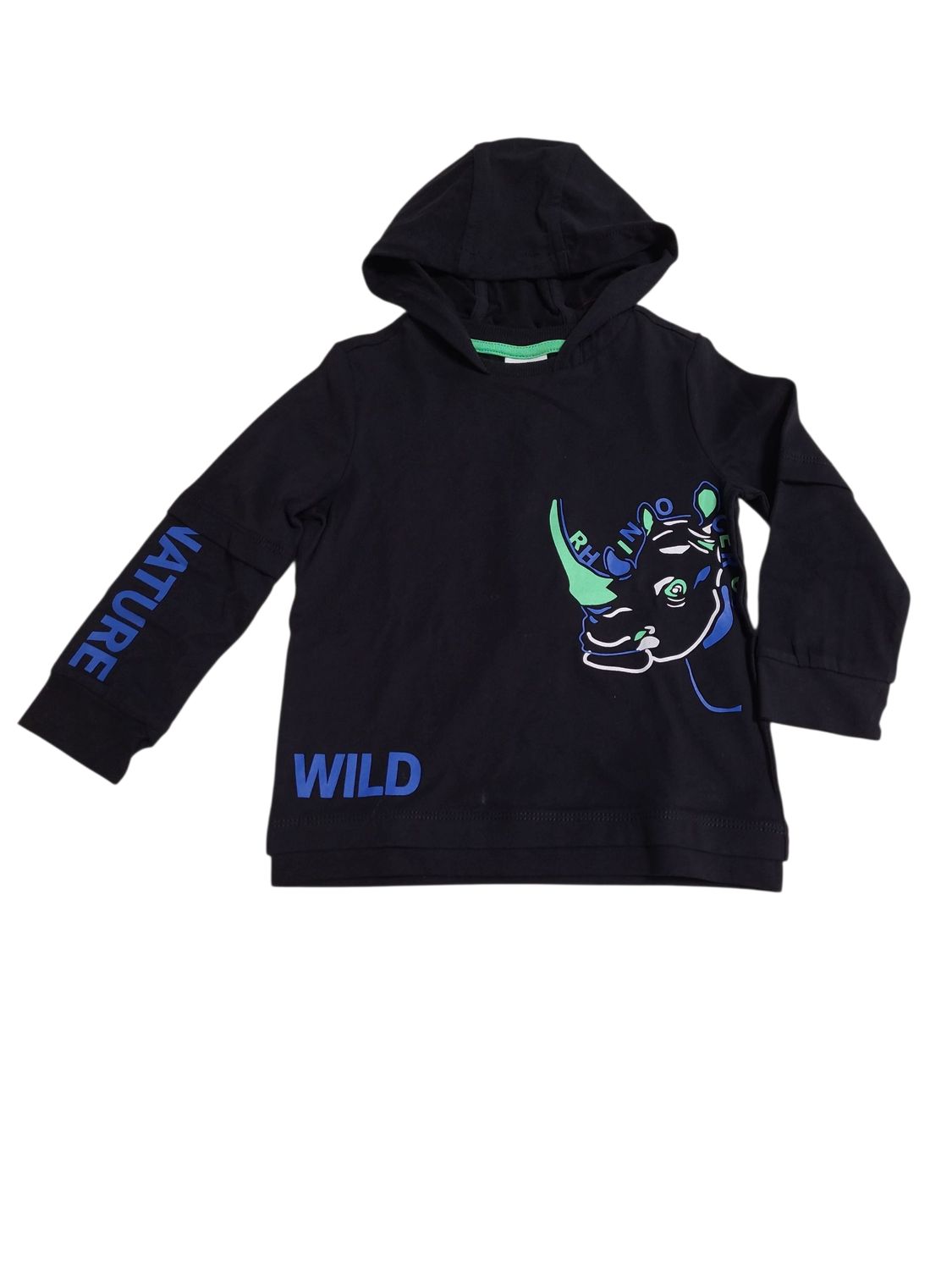 T-Shirt L/M Kap &quot;Rhino&quot; S-Oliver Zwart