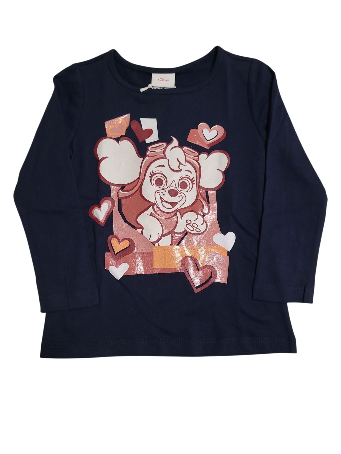 T-shirt L/M &quot;Paw Patrol&quot; S-Oliver Donkerblauw