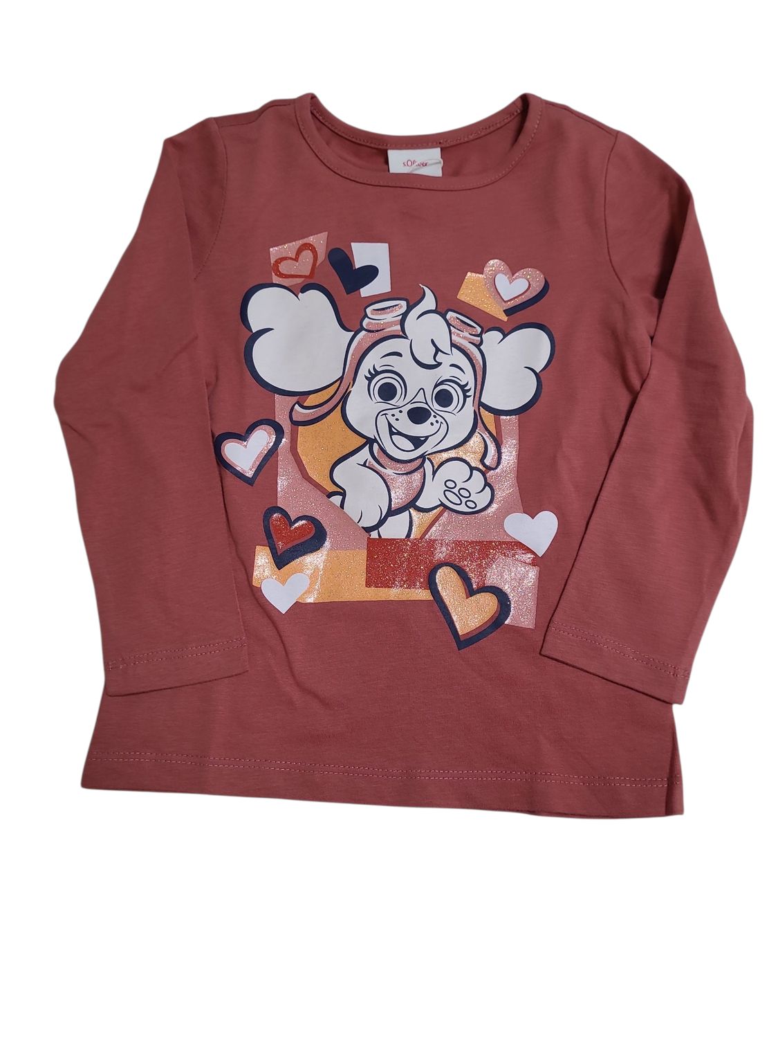 T-shirt L/M &quot;Paw Patrol&quot; S-Oliver Donkerroos