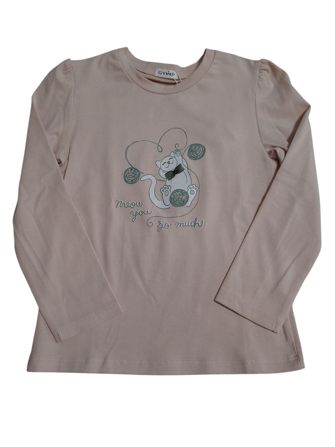 T-shirt L/M "Meow You So Much" Gymp Oudroze