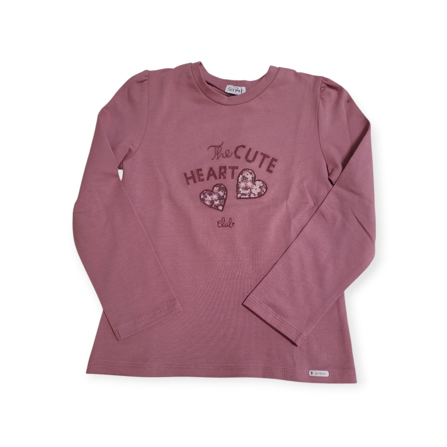T-shirt L/M "The Cute Heart" Gymp Cassis