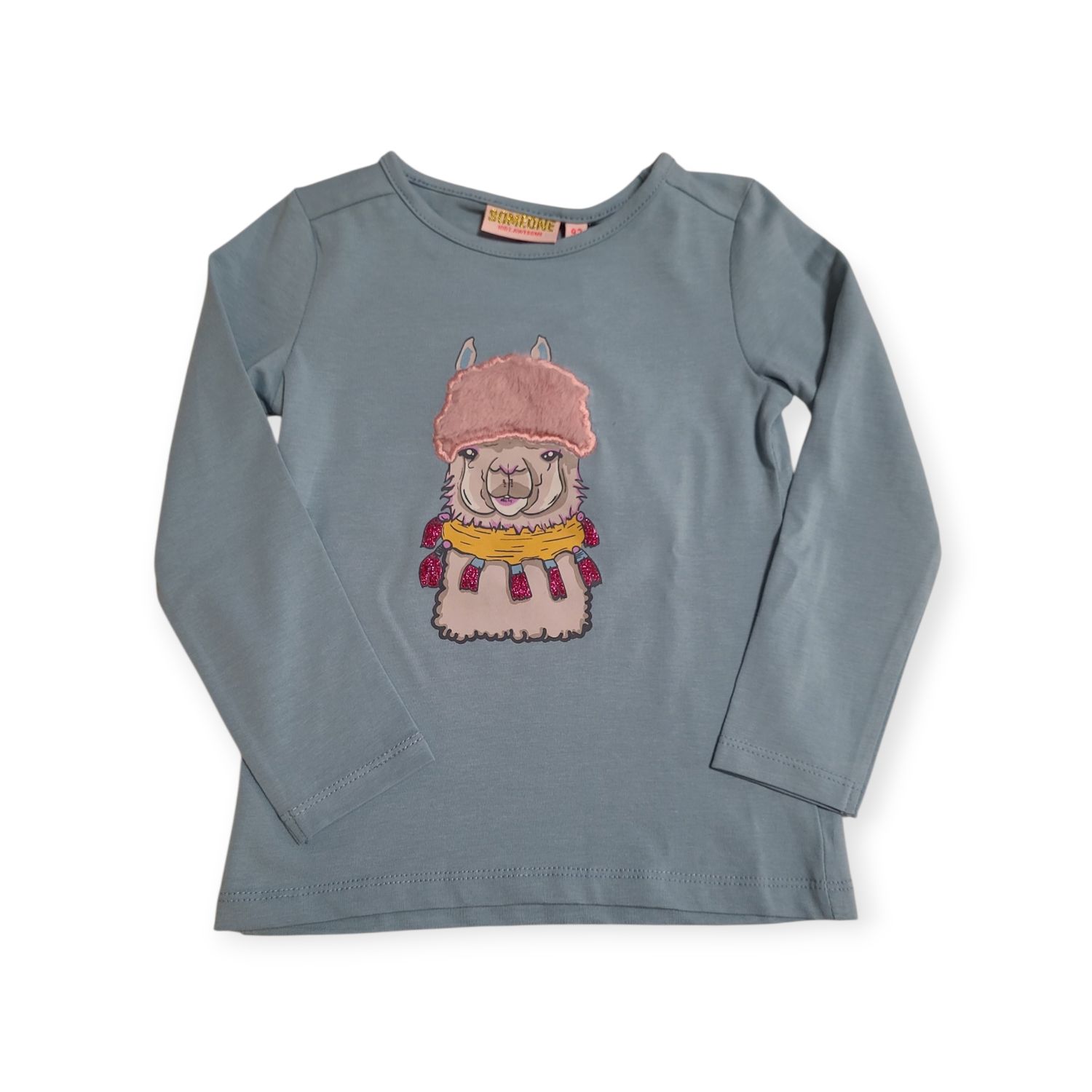 T-shirt L/M &quot;Alpaca&quot; Someone&quot; Old Blue