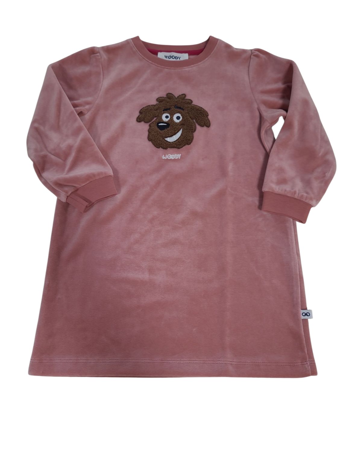 Slaapkleed L/M Velours &quot;Labradoodle&quot; Woody Roos