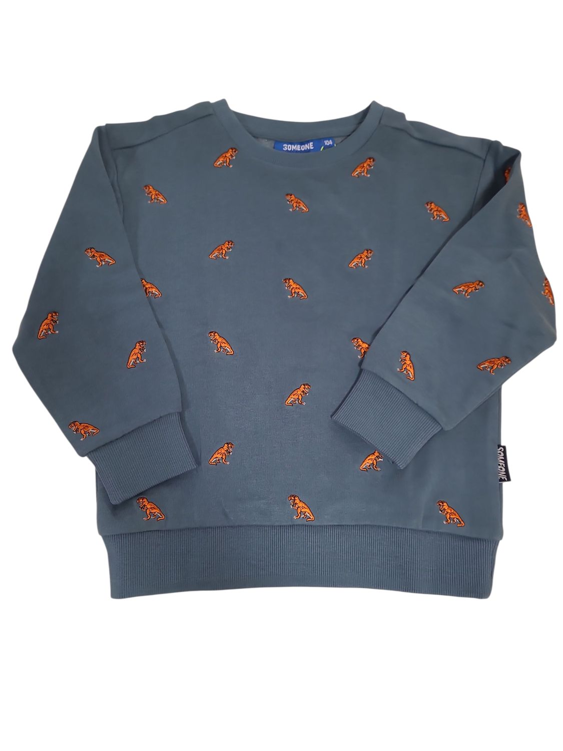 Sweater &quot;Dino&quot; Someone Petrol