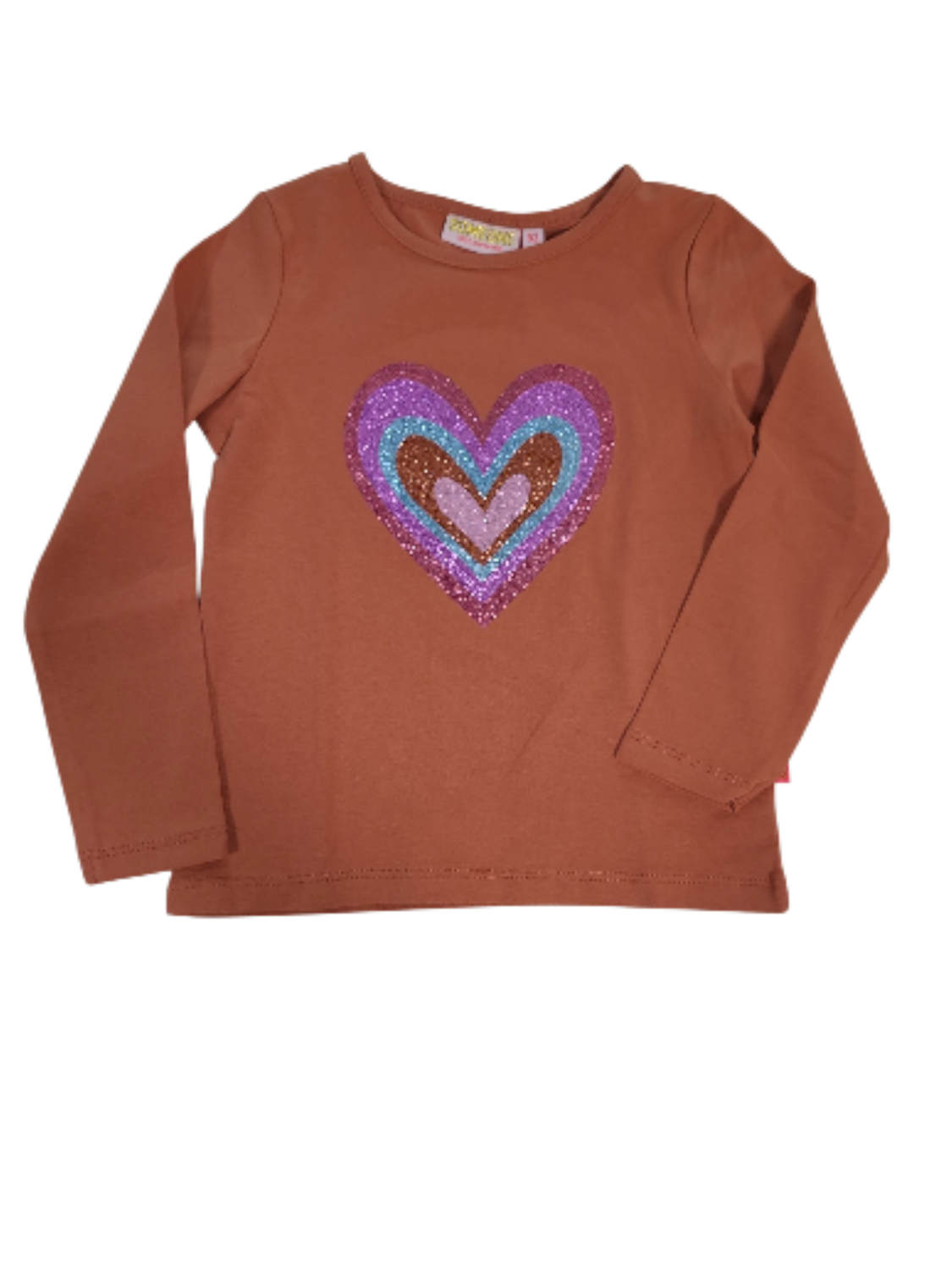 T-shirt L/M &quot;Hearts&quot; Someone Roest