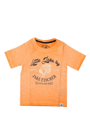 T-shirt "Little Jake" Jake Fischer Oranje