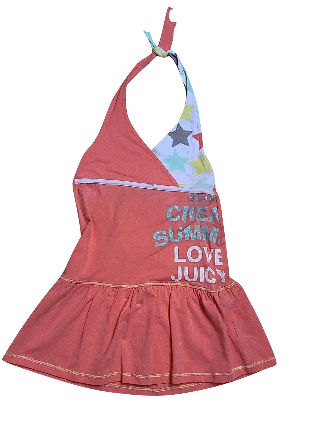Kleed Halter "Summer Love" Rumbl Oranje