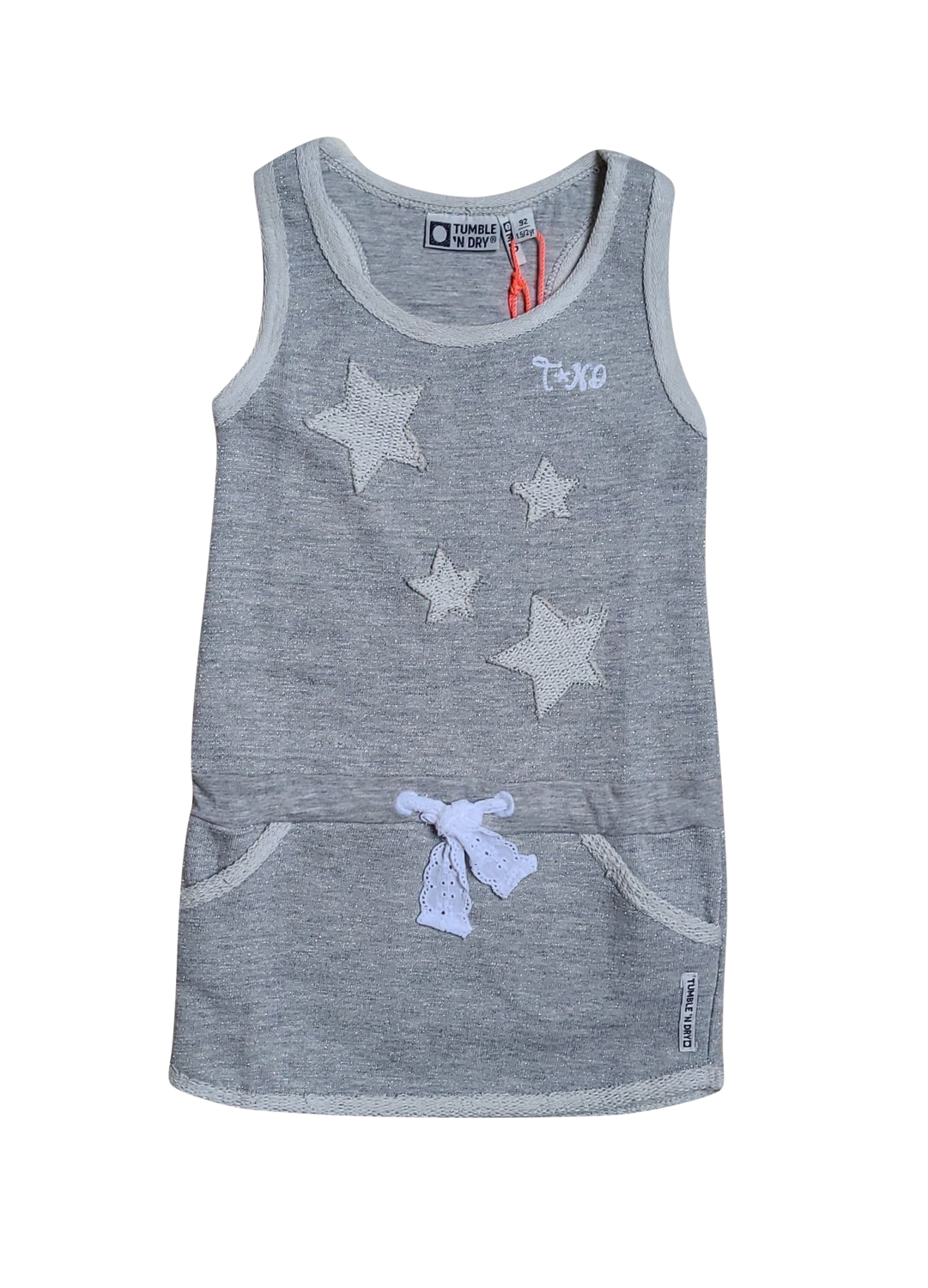 Kleed Sterren Tumble 'N Dry grijs